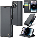 CaseMe iPhone 15 Pro Max Fodral 023 Series Svart