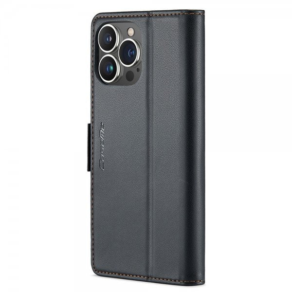 CaseMe iPhone 15 Pro Max Fodral 023 Series Svart
