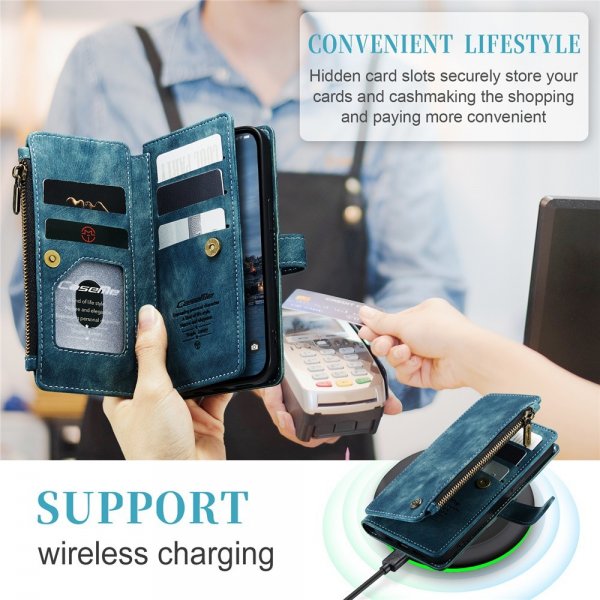 CaseMe iPhone 15 Pro Max Fodral C30 Series Petrol