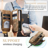 CaseMe iPhone 15 Pro Max Fodral C30 Series Brun