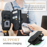 CaseMe iPhone 15 Pro Max Fodral C30 Series Svart