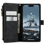 CaseMe iPhone 15 Pro Max Fodral C30 Series Svart