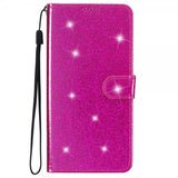 iPhone 15 Pro Max Fodral Glitter Magenta