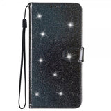 iPhone 15 Pro Max Fodral Glitter Svart
