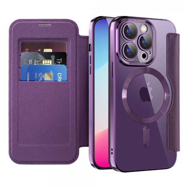 iPhone 15 Pro Max Fodral MagSafe Blå