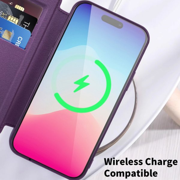 iPhone 15 Pro Max Fodral MagSafe Blå