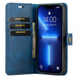 Dg.Ming iPhone 15 Pro Max Fodral med Löstagbart Skal Blå