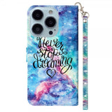 iPhone 15 Pro Max Fodral Motiv Never Stop Dreaming
