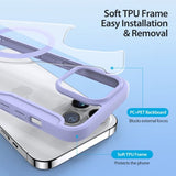 Dux Ducis iPhone 15 Pro Max Fodral Skin X Pro Series MagSafe Lila