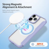 Dux Ducis iPhone 15 Pro Max Fodral Skin X Pro Series MagSafe Lila