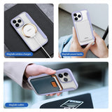 Dux Ducis iPhone 15 Pro Max Fodral Skin X Pro Series MagSafe Lila