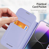 Dux Ducis iPhone 15 Pro Max Fodral Skin X Pro Series MagSafe Lila