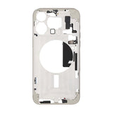 iPhone 15 Pro Max Mittenram med smådelar OEM - Titanvit