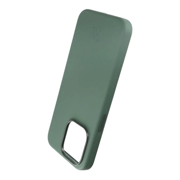 Rvelon iPhone 15 Pro Max Skal Silikon MagSafe Grön