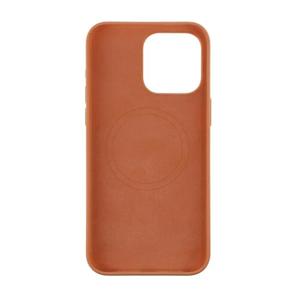 Rvelon iPhone 15 Pro Max Skal Silikon MagSafe Gul