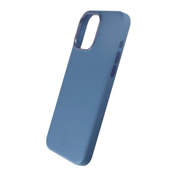 Rvelon iPhone 15 Pro Max Skal Silikon MagSafe Mörkblå
