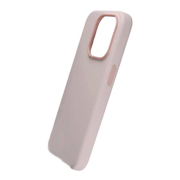 Rvelon iPhone 15 Pro Max Skal Silikon MagSafe Rosa