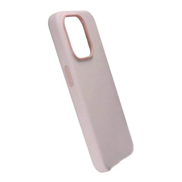 Rvelon iPhone 15 Pro Max Skal Silikon MagSafe Rosa