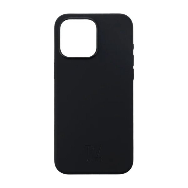 Rvelon iPhone 15 Pro Max Skal Silikon Svart
