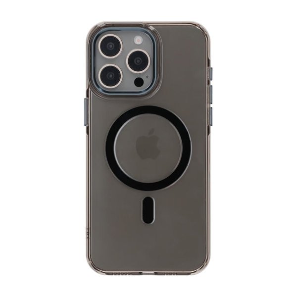 Rvelon iPhone 15 Pro Max Skal TPU MagSafe Svart