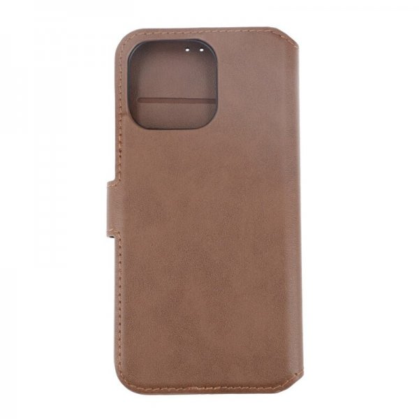 Rvelon iPhone 15 Pro Max Fodral Äkta Läder Brun