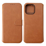 Rvelon iPhone 15 Pro Max Fodral Magnetiskt Avtagbart Skal Brun