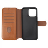 Rvelon iPhone 15 Pro Max Fodral 4 Kortfack MagSafe Brun