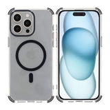 Rvelon iPhone 15 Pro Max Skal Förstärkta Hörn Svart