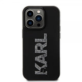 Karl Lagerfeld iPhone 15 Pro Max Skal 3D Rubber Karl Svart