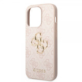 Guess iPhone 15 Pro Max Skal 4G Logo Rosa