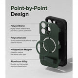 Ringke iPhone 15 Pro Max Skal Alles MagSafe Dark Green