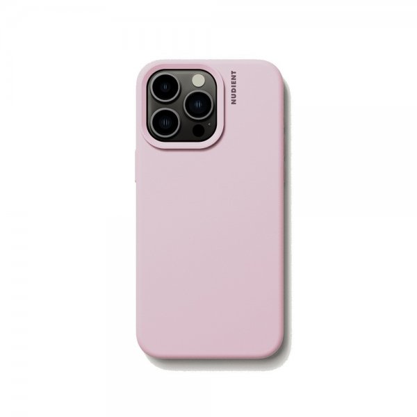 Nudient iPhone 15 Pro Max Skal Base Case Baby Pink