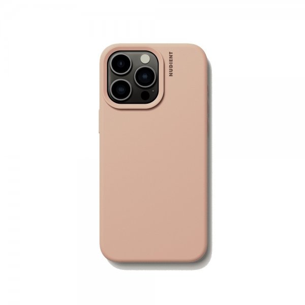 Nudient iPhone 15 Pro Max Skal Base Case Peach Orange