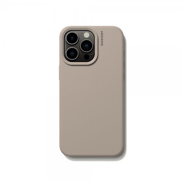 Nudient iPhone 15 Pro Max Skal Base Case Stone Beige