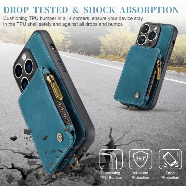 CaseMe iPhone 15 Pro Max Skal C20 Series Petrol