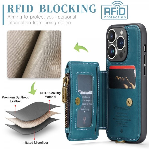 CaseMe iPhone 15 Pro Max Skal C20 Series Petrol
