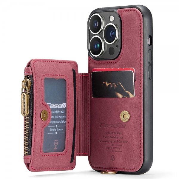CaseMe iPhone 15 Pro Max Skal C20 Series Röd