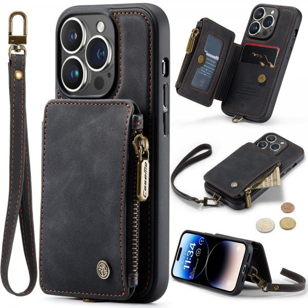 CaseMe iPhone 15 Pro Max Skal C20 Series Svart