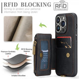 CaseMe iPhone 15 Pro Max Skal C20 Series Svart