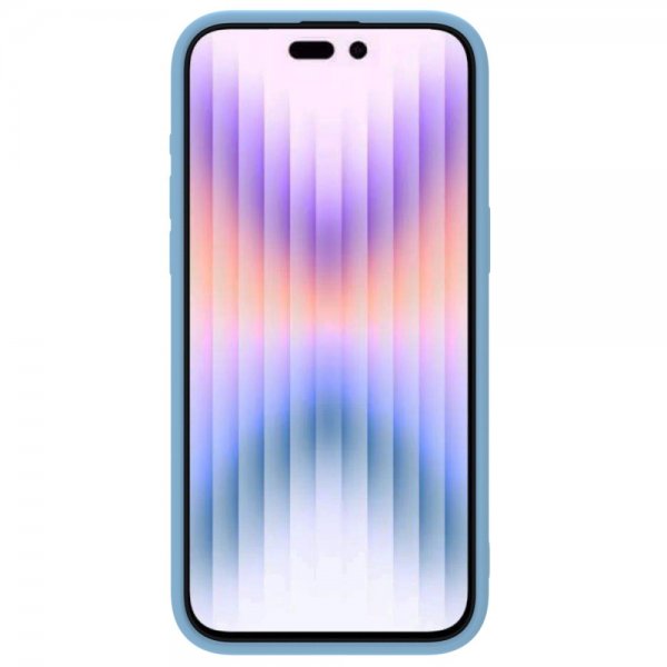 Nillkin iPhone 15 Pro Max Skal CamShield Silky Ljusblå