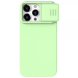 Nillkin iPhone 15 Pro Max Skal CamShield Silky Ljusgrön