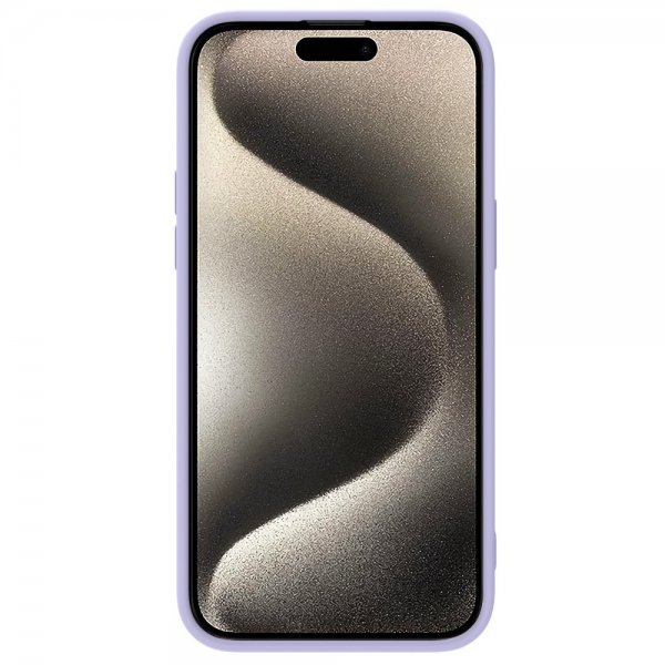 Nillkin iPhone 15 Pro Max Skal CamShield Silky MagSafe Ljuslila
