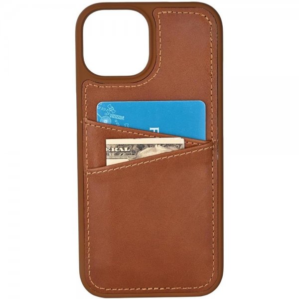 Kavaj iPhone 15 Pro Max Skal Chicago Brun