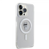 Karl Lagerfeld iPhone 15 Pro Max Skal Choupette MagSafe Transparent