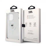 Karl Lagerfeld iPhone 15 Pro Max Skal Choupette MagSafe Transparent