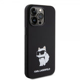 Karl Lagerfeld iPhone 15 Pro Max Skal Choupette NFT Svart