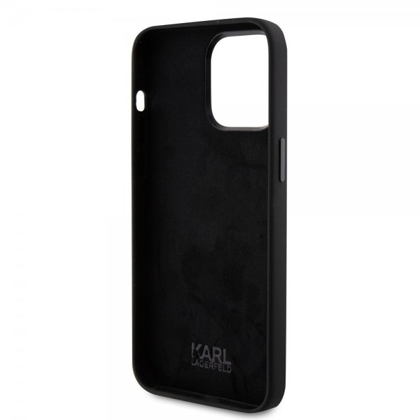 Karl Lagerfeld iPhone 15 Pro Max Skal Choupette NFT Svart