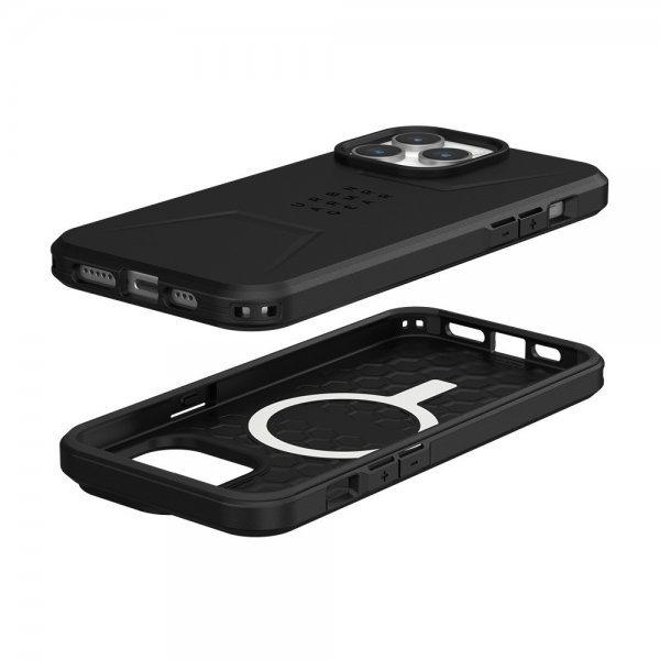 Urban Armor Gear (UAG) iPhone 15 Pro Max Skal Civilian MagSafe Svart