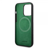 Lacoste iPhone 15 Pro Max Skal Croc Logo MagSafe Svart