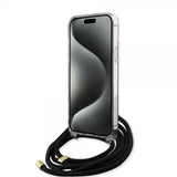Guess iPhone 15 Pro Max Skal Crossbody Cord Svart